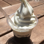 Nagato Bokujou - ソフトクリーム on the コーヒーゼリー
