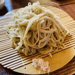 そば草香 - 蕎麦
      最初は塩で