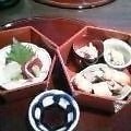 横浜なだ万 - ランチの一部
