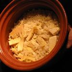 くろぎ - ●炊きたての白子筍御飯