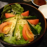 Yakiniku Juuhachi - サラダ盛り合わせ。