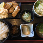 ふく福 - 鶏唐揚げ定食　1,100円