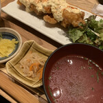 やきとり 一升瓶 - チキン南蛮定食