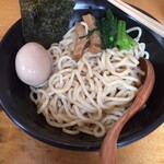 ココロ - つけ麺味玉(980円)と中盛り(50円)