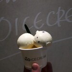 HiO ICE CREAM Atelier 自由が丘 - 美瑛シングルオリジン＋チョコレートミント＋パンプキンミルク