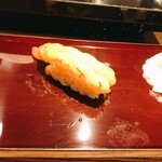 築地 男前鮓 - 甘えび漬け　トゥルトゥル♪