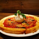 創作イタリアン Gemelli - ブラータチーズのせピッツァ(///ω///)♪