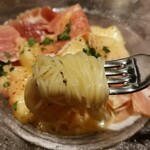 創作イタリアン Gemelli - カッペリーニ　素麺みたい！！(゜ロ゜ノ)ノ