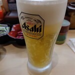 はま寿司 - やっぱりビール！！