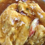 中華料理 四川 - カニ玉アップ