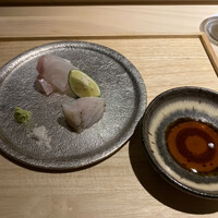 むら上 - クエの刺身