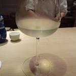 くろぎ - ロブマイヤーのワイングラスで日本酒