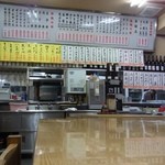 丸大ホール - 店内メニューいっぱい