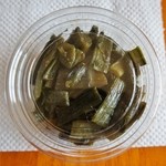 銀山茶屋 - ワラビ炒め物です（6/27UP）