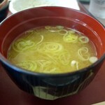 Famiri Shokudou Yamada Udon - 味噌汁