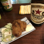立ち呑み くにし - カキフライ