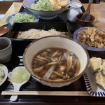 手打蕎麦のたぐと - とりごぼうせいろ