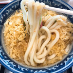 Kamatake Udon - 麺のアップです。（2020.8 byジプシーくん）