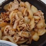 Yoshinoya - Ｗ定食の豚生姜焼き