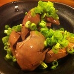 あぶり亭 - 鶏レバーのづけ