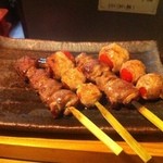 あぶり亭 - トマト巻きと砂肝