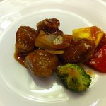 中国料理 煌蘭苑 - 豚ロース肉の黒醋味