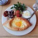 WORLD BREAKFAST ALLDAY - メインのジョージアの朝ごはん 1500円