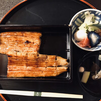 うなぎ秋本 - 共水うなぎ(5,600円)ときも吸物(300円)