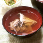 磯料理 光力 - すまし汁(潮汁)