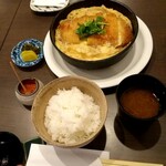 食彩わらび亭 - カツ煮定食