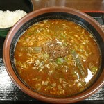 メープル - 辛味噌ラーメン〜ライスはサービスっぽいです