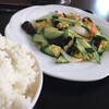 四海縁 - 豚肉とキクラゲと玉子炒め定食