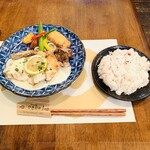 ひきのや - セットのご飯