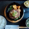 らくしょう - ハンバーグ定食（おろし）700円      ご飯少なめ