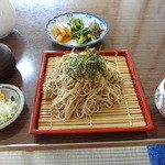 ぼくち蕎麦かごや - ざる蕎麦大盛り