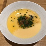 一碗水 - 鮮蠔蒸蛋(鳥取県 天然岩牡蠣茶碗蒸し 野菜で作った自家製XO醤)