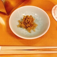 てんぷら 山の上 Roppongi 東京ミッドタウン店 - ちりめんじゃこ