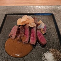 イトウ ダイニング バイ ノブ - ステーキ、美味しゅうございました