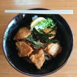 山の家 - 鳥ぶっかけうどん(小)