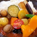 レストラン旬菜 - 野菜トマトカレーランチ