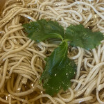 蕎麦や 石はら - 透き通るお汁のお蕎麦