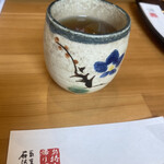 蕎麦や 石はら - お茶と箸袋