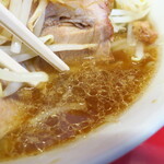 ラーメン二郎 - スープ
