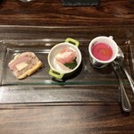 ビストロ ミルエテ - ミルエテコース5,500円：アミューズ