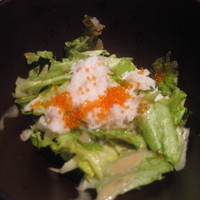 鉄板焼 摩天楼 東京スカイツリー・ソラマチ店 - 蟹サラダ