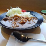 フードコート柿里　 - 牛すじカレー