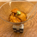 鮨おばな - ウニパフェ