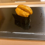 鮨おばな - ウニ軍艦