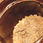 はらまさ - トリュフたっぷりのご飯