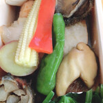 はらまさ - イカ、鮑、八幡巻など